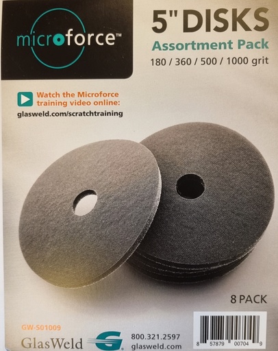 [GW-S01645] Microforce Disk 5" Alla Sorter 8pack